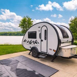 Mini teardrop caravan camper camping travel trailer